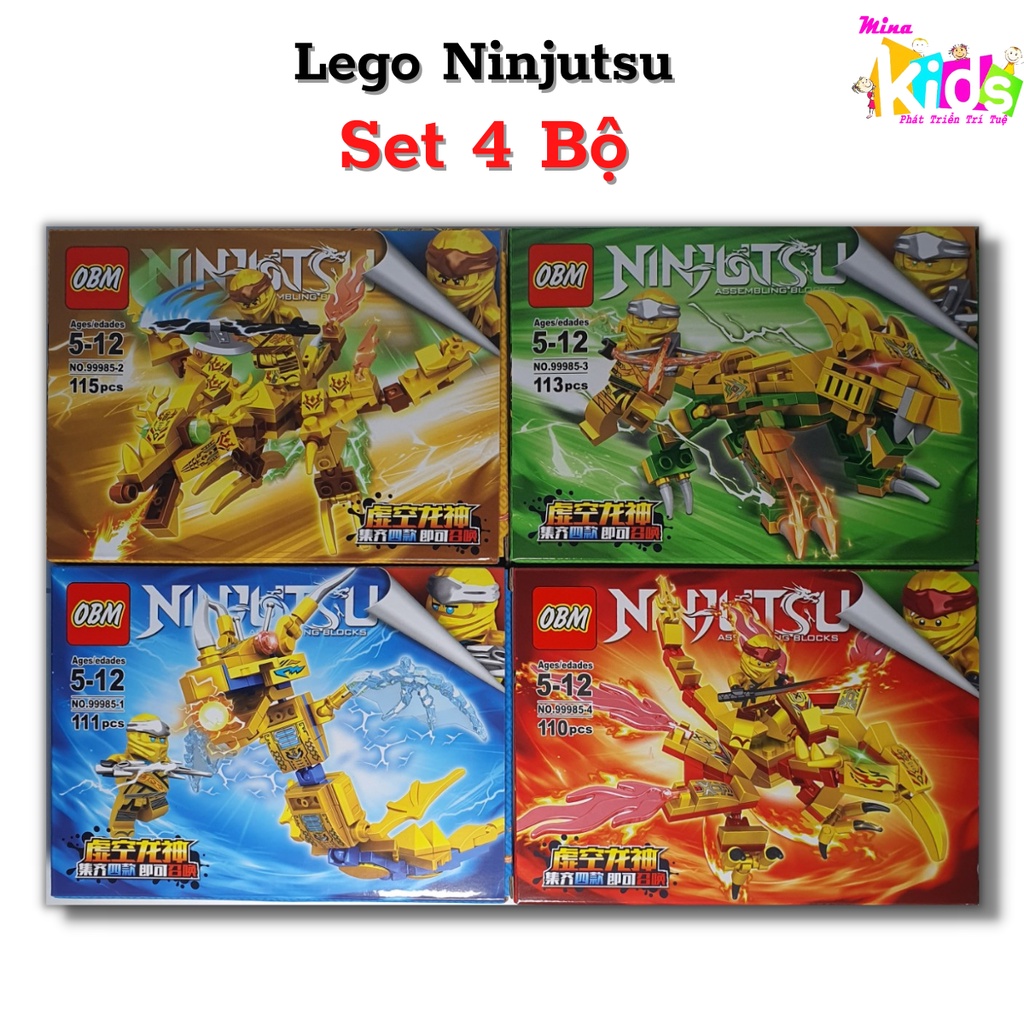 Đồ Chơi Lego Ninjutsu Xếp Hình Ninja Cưỡi Rồng Lego Ninja Go Giá Rẻ DC311