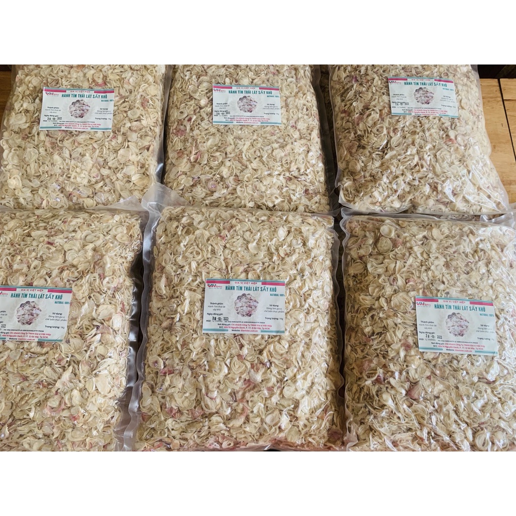 Hành Tím Thái Lát Sấy Khô