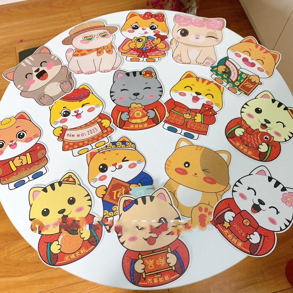 Bao lì xì 2023 Tết Quý Mão, Bao Lì Xì hoạt hình ChiBi 2023 mới cao cấp đẹp độc lạ