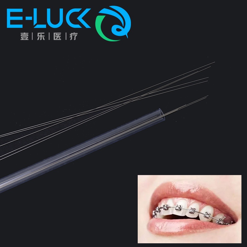 Dây Thép Không Gỉ Chỉnh Hình Răng Miệng Thẳng Dài 35cm