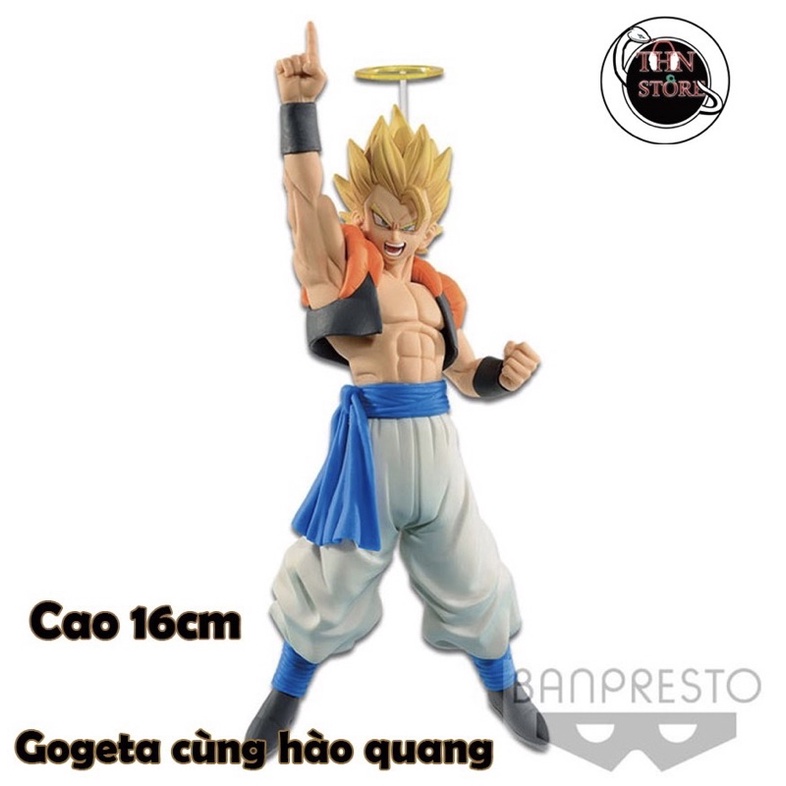 Mô hình chính hãng bandai Gogeta gold,blue newseal