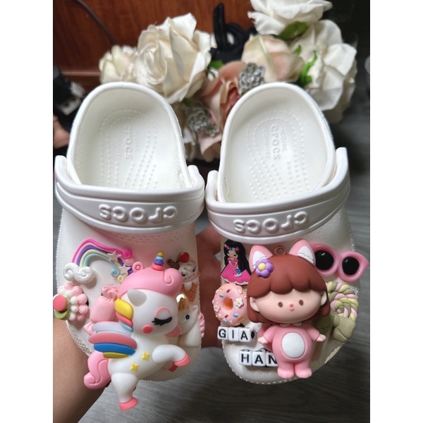 Dép có sẵn Công chúa,Elsa,pony,e bé túi trắng