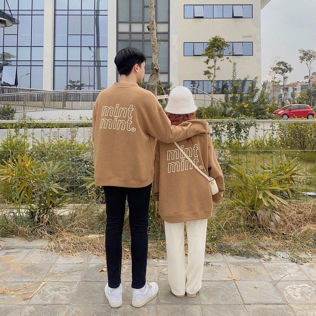 Áo Sweater Mint Official SS21 NỈ BÔNG