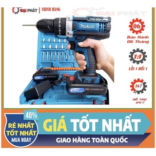 Máy Khoan- Khoan pin 36v có búa,pin chuẩn 5cell -2pin
