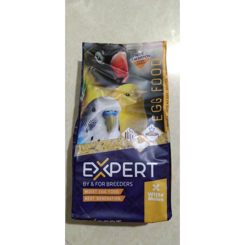 1 gói cám trứng EXPERT cao cấp nguyên seal 1Kg (nhập Thái) dành cho các dòng chim, vẹt