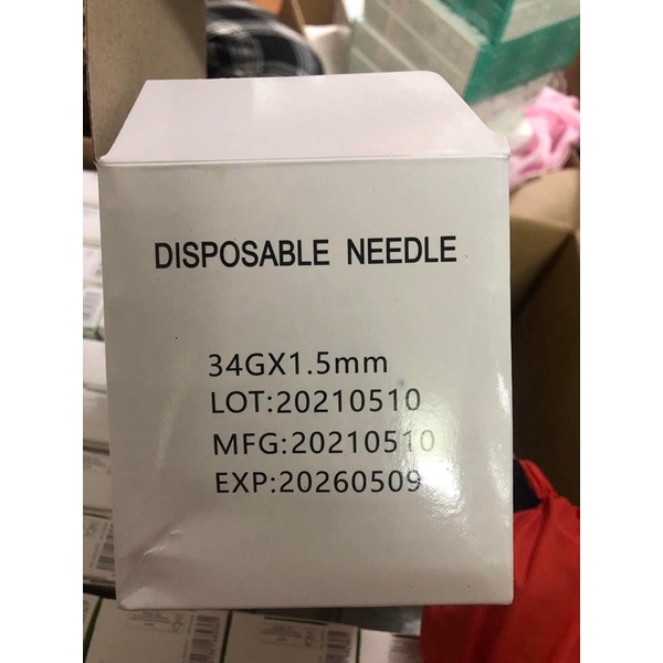 Kim Tiêm meso 34G 1.5mm