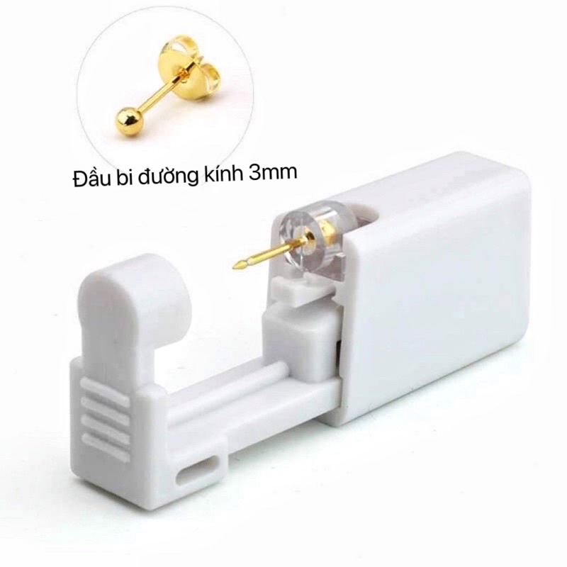 Bấm lỗ tai không đau cho bé người lớn vô trùng hàng chuẩn DaLiA Jewelry dùng 1 lần bấm khuyên tai trẻ sơ sinh tại nhà