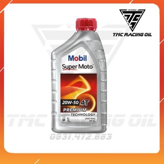 Nhớt xe số cao cấp Mobil Super 4T 20W50 1L - Nhập khẩu Singapore