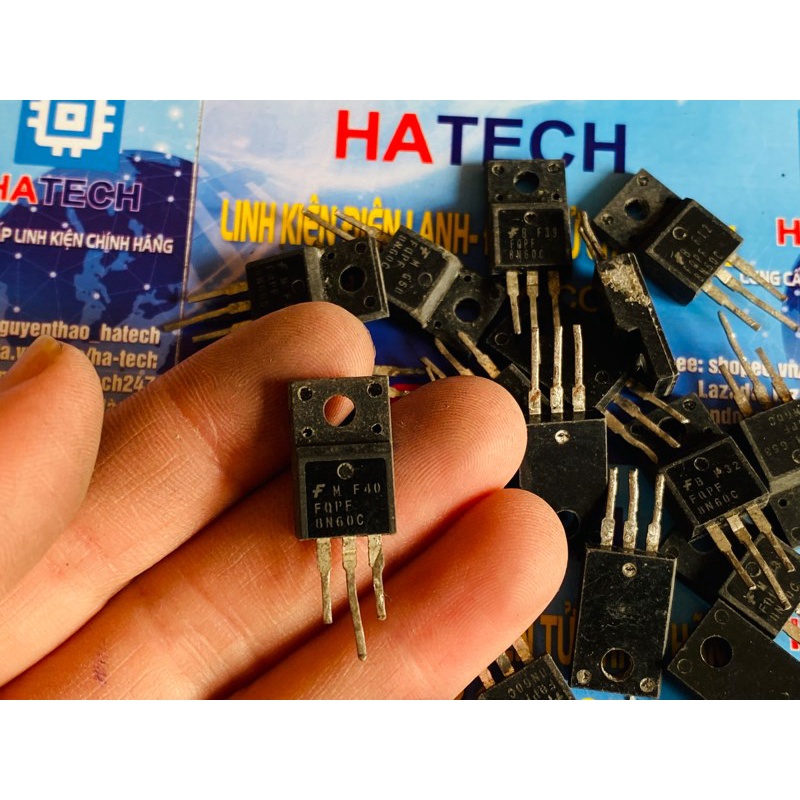 Túi 5 Chiếc Linh Kiện FQPF18N60C 8N60 MOSFET N-CH 18A 600V TO220F (Chính Hãng)