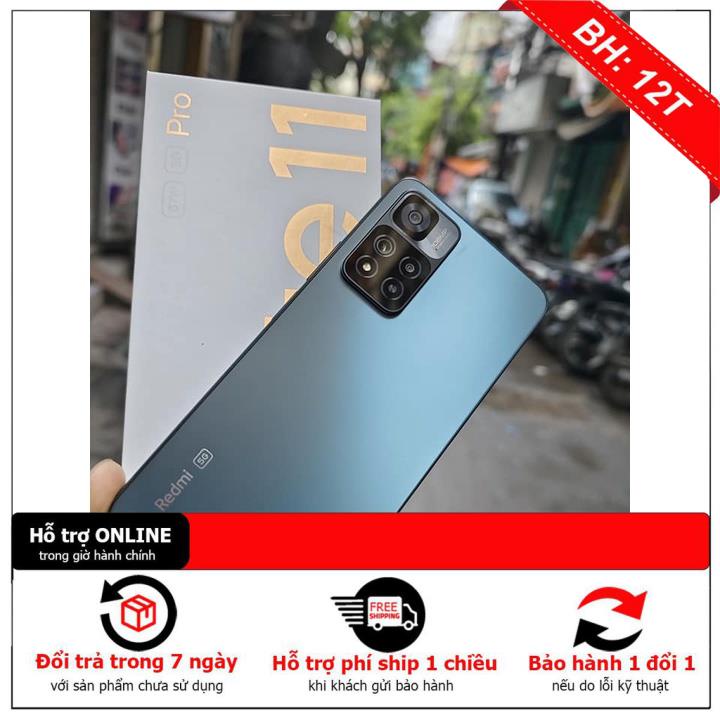 Xiaomi redmi note 11 pro 5G (6/128gb) màu Xanh đẹp 99%