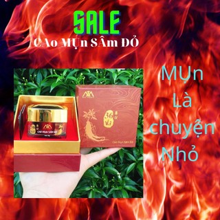 Cao mụn sâm đỏ 36 vị