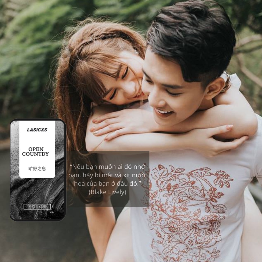 Nước hoa khô nam Lasicxs trắng nam tính, lịch lãm, lưu hương NH02