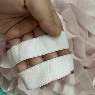 1 mét thun mặt mịn 2cm hồng nhạt hàng công ty