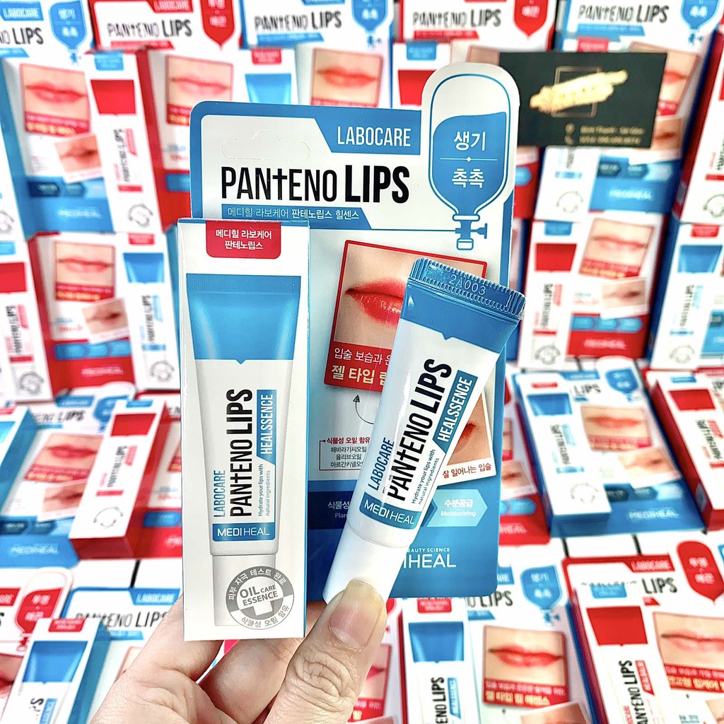 Son Dưỡng Giảm Thâm Môi Mediheal Labocare Pantenolips Đỏ Healbalm 10ml - Date T12/2023