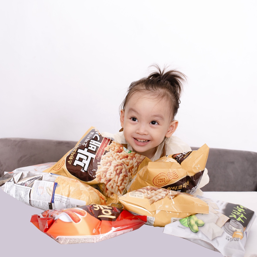 Combo snack Hàn Quốc đủ vị thơm ngon ( SNACK CAY NGỌT, SNACK XOẮN, SNACK ĐẬU NÀNH )