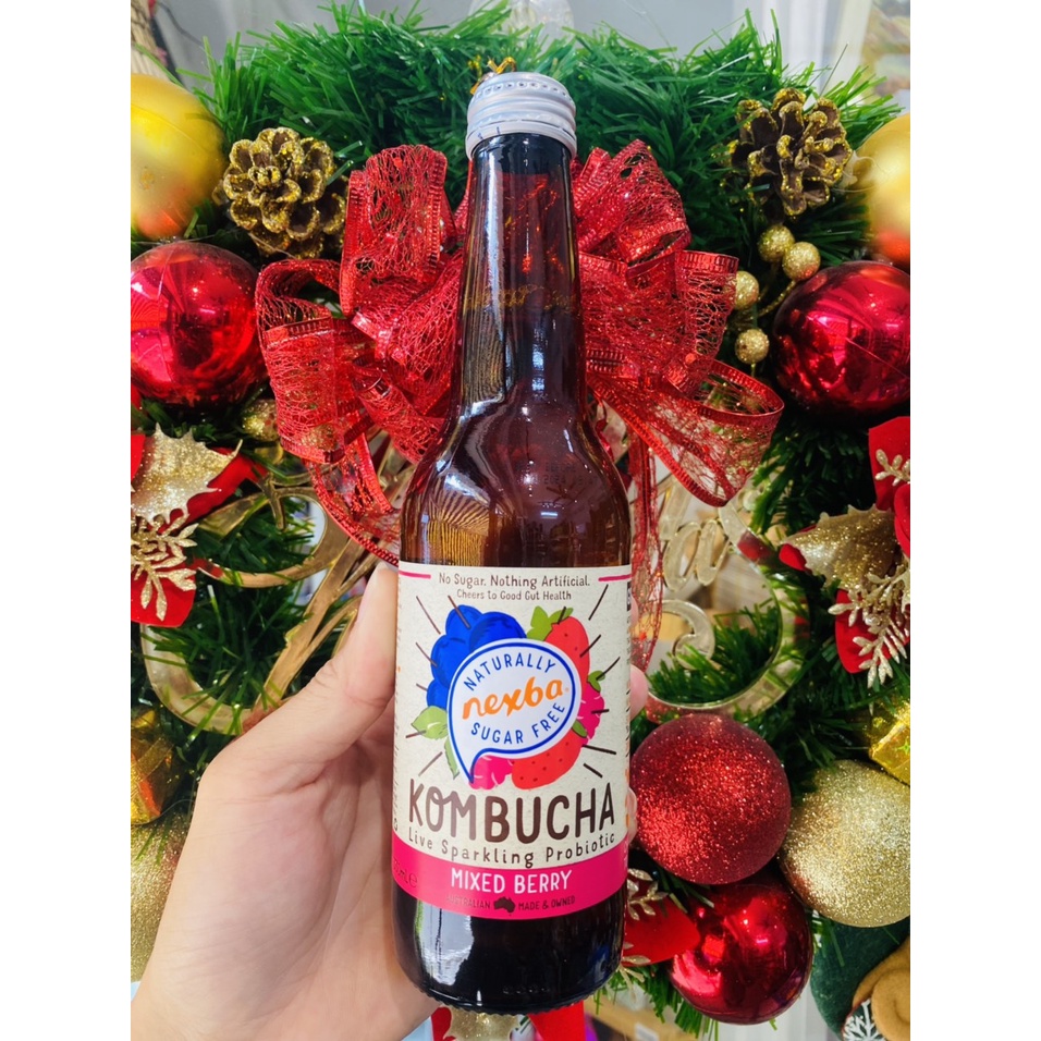 Nước uống lên men Kombucha Nexba các vị 330ml
