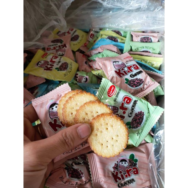 1 kg Bánh Quy Sữa Đậu Đỏ minh phát