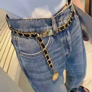 Belt xích- đai váy xích phối da