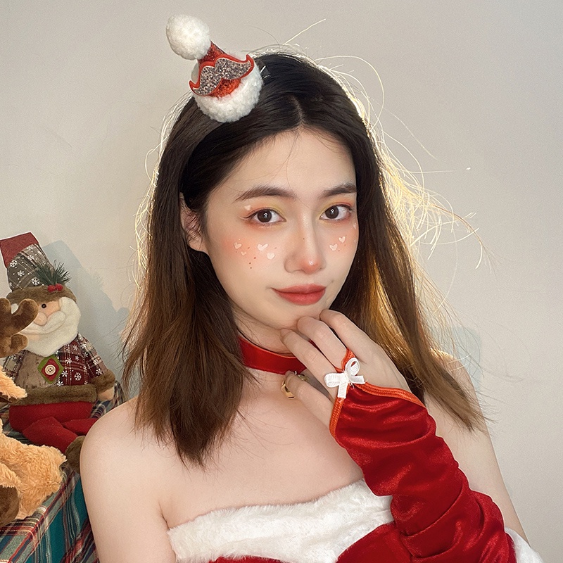 Kẹp Tóc Hình Sừng Hươu Giáng Sinh Mới Cho Người Lớn Và Trẻ Em