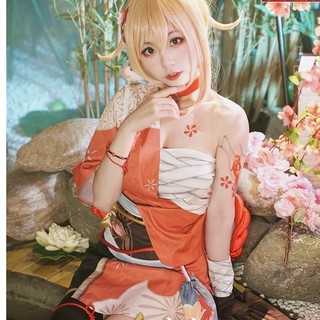 Trang phục COSPLAY Yoimiya trong Genshin Impact