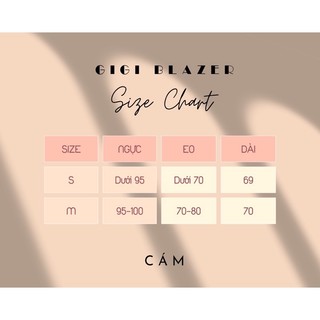 GIGI BLAZER - Áo blazer dạ by CÁM