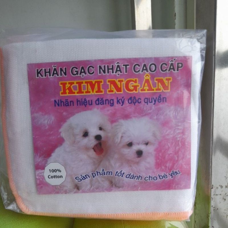Gói 10 chiếc khăn sữa 4 lớp cho bé