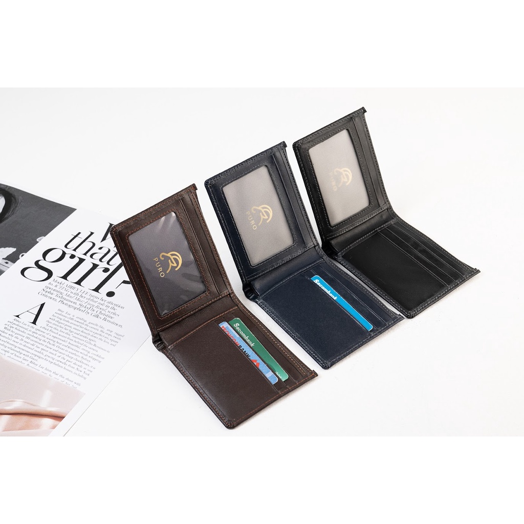 Ví Nam Da Bò Cao Cấp 100% Da Thật Mềm  Full Hộp