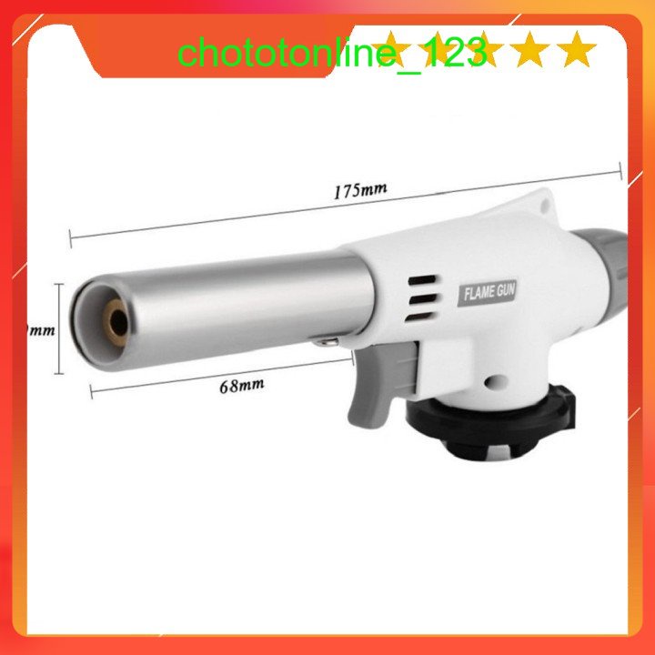 Súng Khò Gas Điện Tử Cầm Tay Sử Dụng Bình Ga Mini 920 Trắng