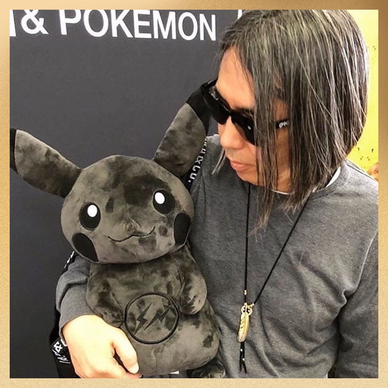 Pikachu Nhồi Bông Màu Đen Dễ Thương Dùng Làm Quà Tặng
