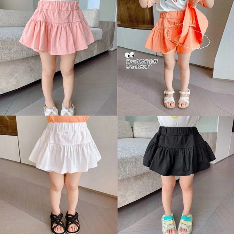 Váy Bé Gái Mùa Hè - Váy Quần Short Trẻ Em Đa Năng