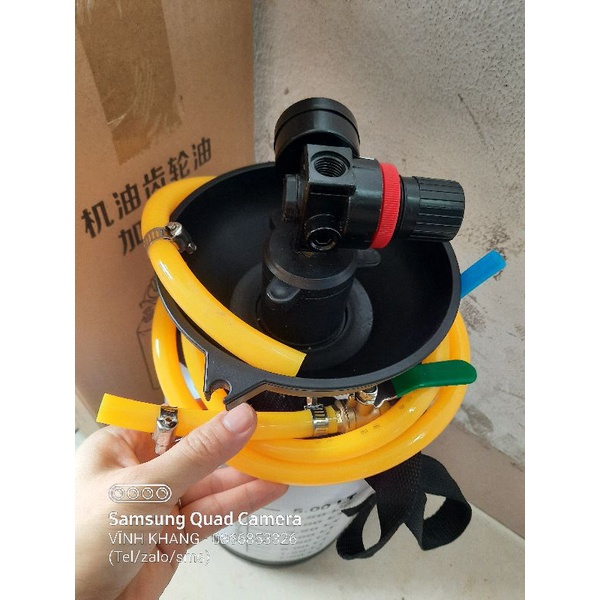 Bình bơm dầu số tự động 5 lít, bơm dầu số tự động 5L