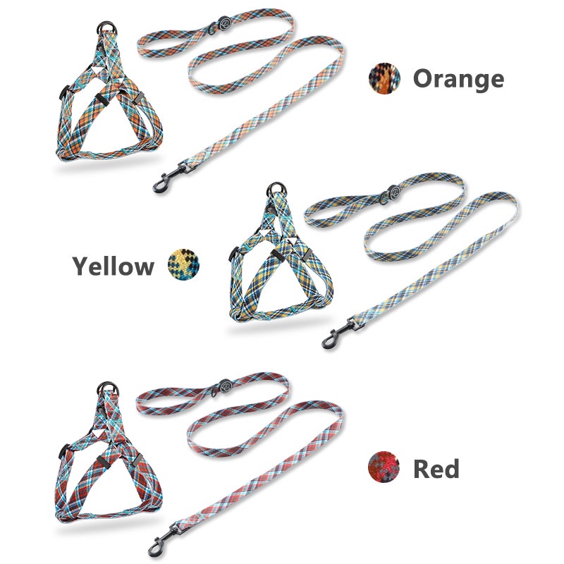 HamshMoc Dây Dắt Thú Cưng Đi Dạo Mềm Mại Có Thể Điều Chỉnh Kích Thước