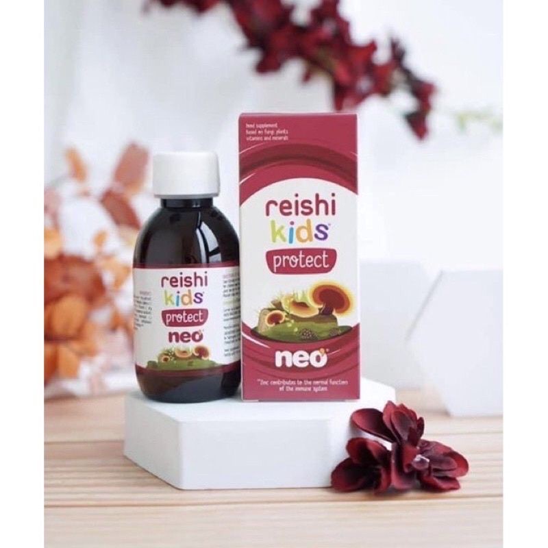 Reishi Kids Protect Neo- Bổ sung vitamin, hỗ trợ tăng miễn dịch, tăng đề kháng đường hô hấp trên mũi, họng. (CHÍNH HÃNG)