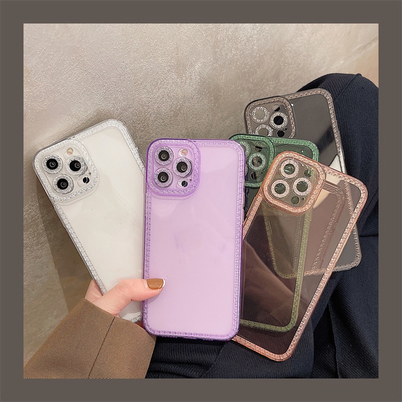 Ốp Điện Thoại Cứng Trong Suốt Chống Sốc Cho iPhone 14 13 12 11 Pro Max Mini XS XR X 8 7 6 6S Plus + SE 2020