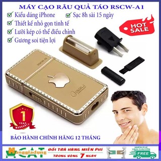 Máy cạo râu lưỡi đơn cao cấp quả táo boli rscw-a1 - dao cạo râu xịn sò sự lựa chọn thông minh của phái mạnh
