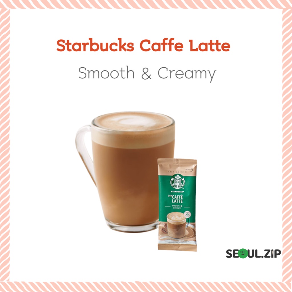 Hỗn Hợp Cà Phê Tức Thì Cao Cấp STARBUCKS - Cafe Latte