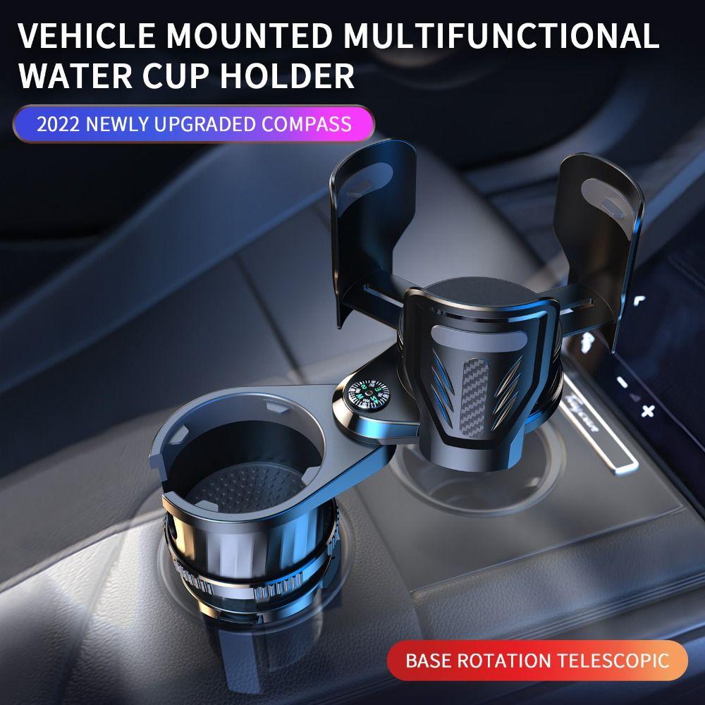 DARNELL Giá Đỡ Cốc Nước Bằng ABS Đa Năng Tiện Dụng Cho Xe Hơi