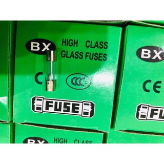 Hôp 100 chiếc cầu chì thủy tinh 5x20mm 20a 250v
