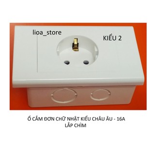 COMBO Ổ CẮM ( KIÊU ANH - CHÂU ÂU).