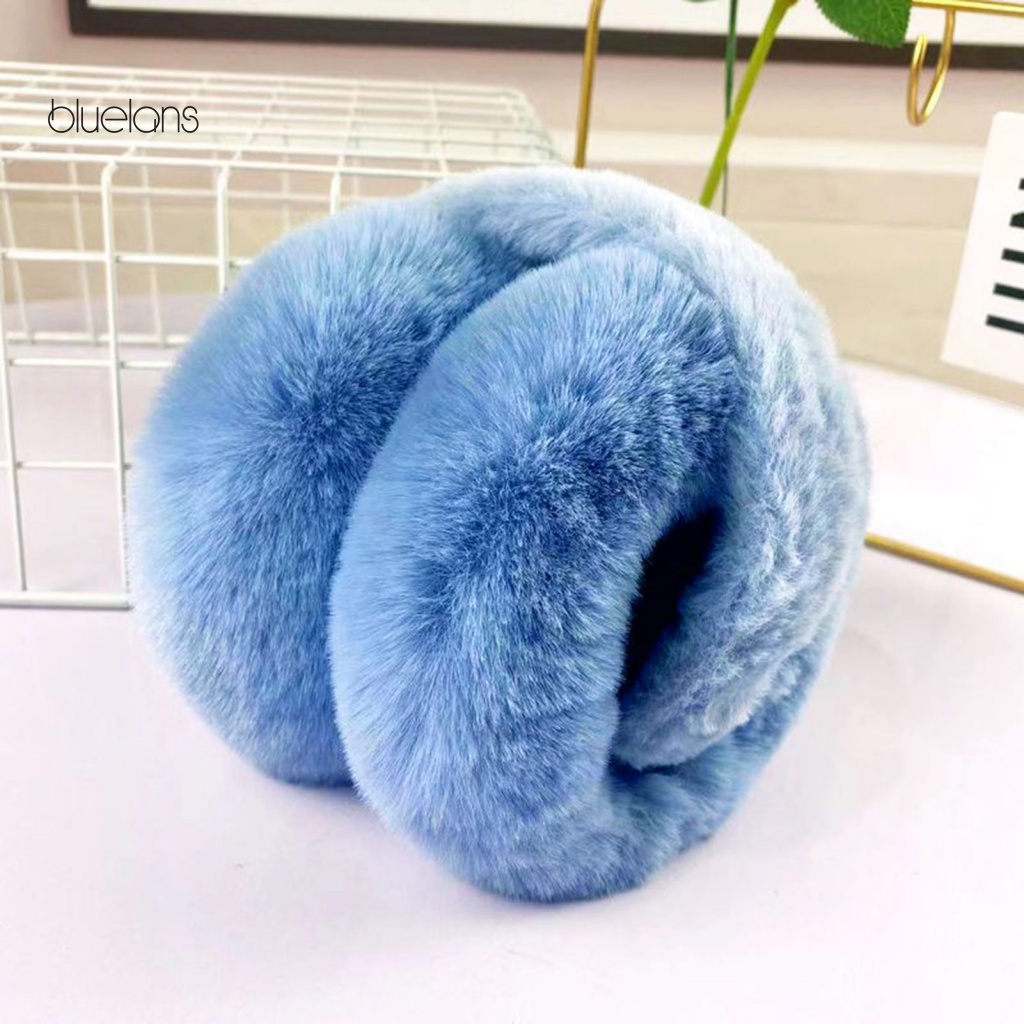 Vỏ Bọc Tai Nghe Giả Lông Thỏ Màu Sắc Ngọt Ngào Chống Biến Dạng