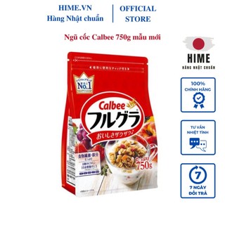 Ngũ cốc calbee, ngũ cốc hoa quả calbee nhật bản mẫu mới 750g date 2023 msp832