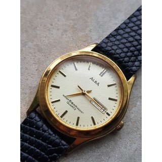 Đồng hồ nam Alba máy pin