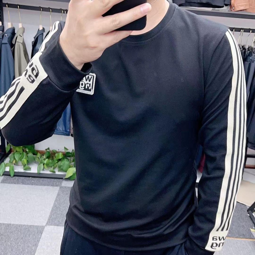 Áo sweater unisex form rộng, thoáng mát TATO OFFICIAL,thêu chữ WA.NG chất vải nỉ Umi cao cấp