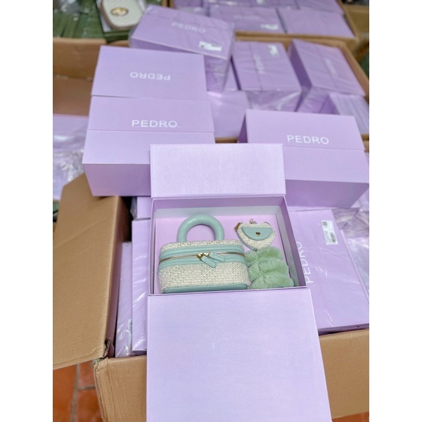 Túi pedro hàng full box xịn sẵn đủ 3 màu