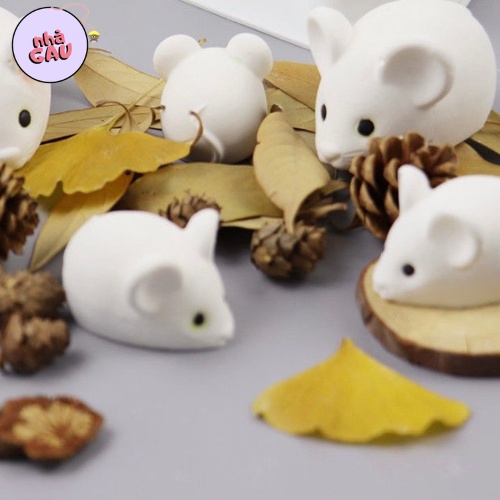 Tô tượng thạch cao chuột(không kèm màu và cọ)