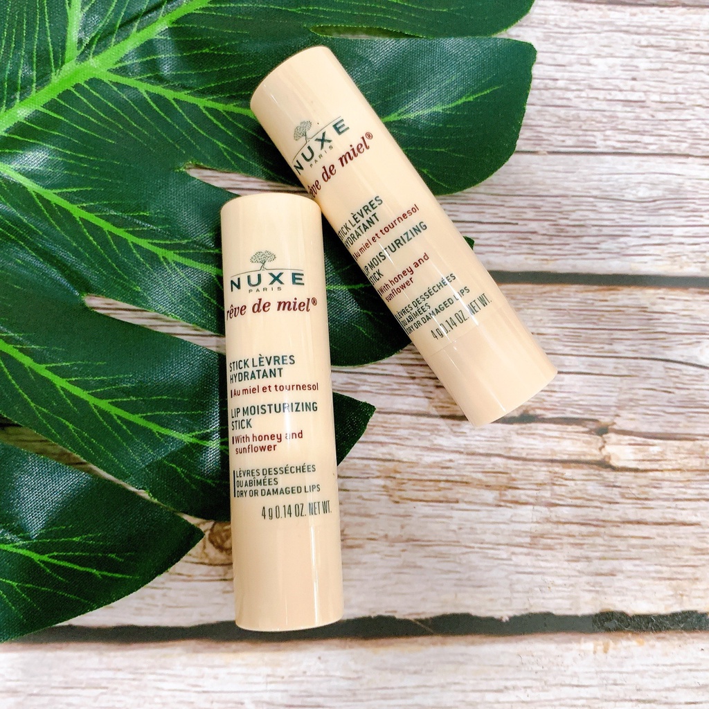 Son Dưỡng Môi Dạng Thỏi 4gr Nuxe Rêve De Miel Lip Moisturizing Stick