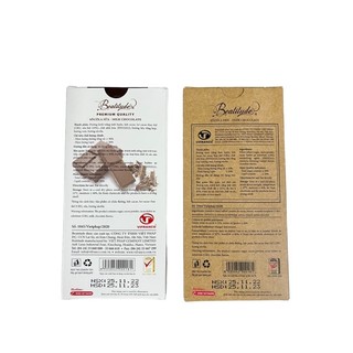 Socola thanh hộp giấy milk 100g
