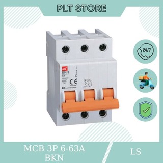 Cầu dao tự động , cb tép, mcb ls bkn 3p 6a -> 63a dòng cắt 6ka