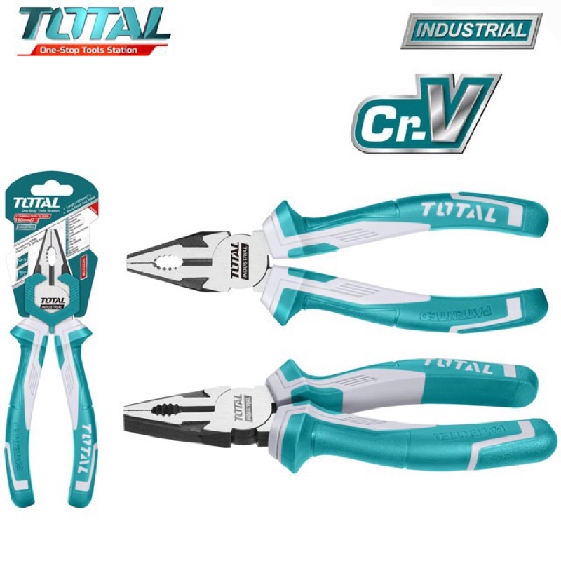 ĐỒ NGHỀ TOTAL Kềm răng 6inch THT210606 / 7inch THT210706 / 8inch THT210806