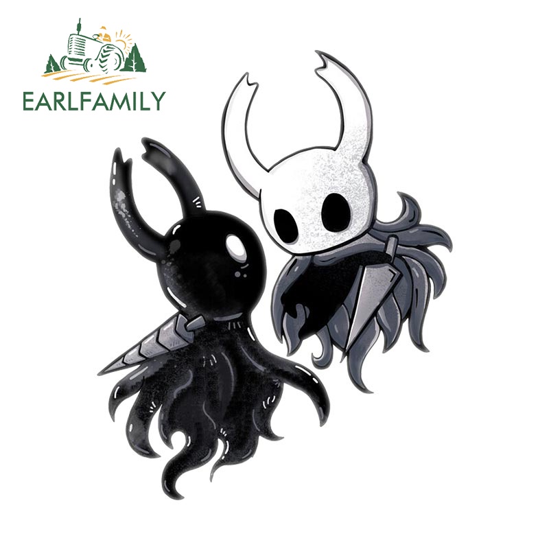 Nhãn Dán Vinyl Chống Trầy Kích Thước 13Cmx10.3Cm Họa Tiết Hiệp Sĩ Rỗng Sáng Tạo Trang Trí Xe Hơi ATV